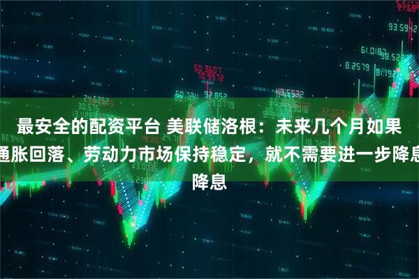 最安全的配资平台 美联储洛根：未来几个月如果通胀回落、劳动力市场保持稳定，就不需要进一步降息